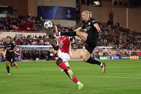 دقيقة بدقيقة.. موناكو 1-1 مانشستر سيتي.. تعادل سريع (فيديو وصور)